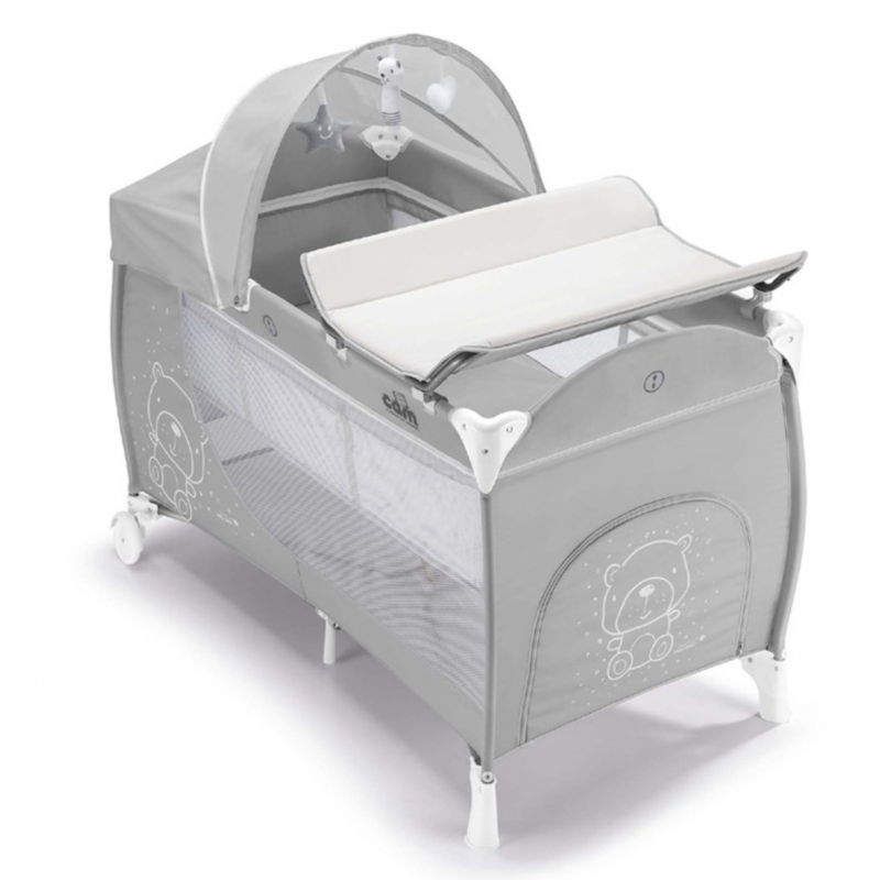 CAM LIT PARC DAILY PLUS TEDDY GRIS