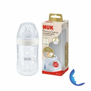 NUK BIBERON NATURE SENSE PLASTIQUE 240 ML M