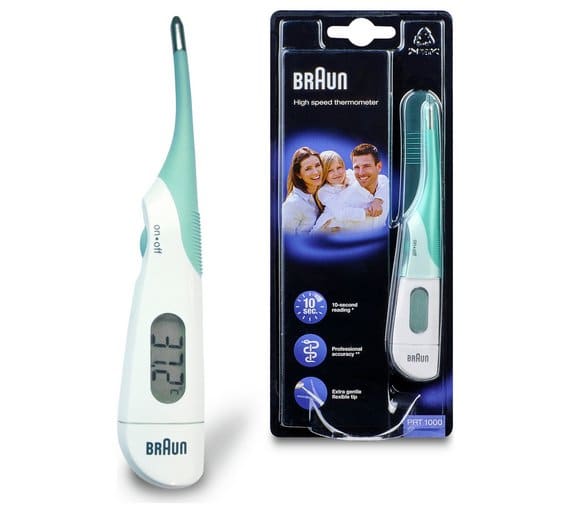 BRAUN THERMOMÈTRE DIGITAL FLEXIBLE