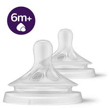 AVENT 2 TETINES NATUREL REPONSE  6 M+ LIQUIDE EPAIS