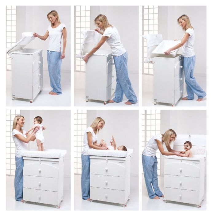 FOPPAPEDRETTI COMMODE BAIGNOIRE  BLANCHE