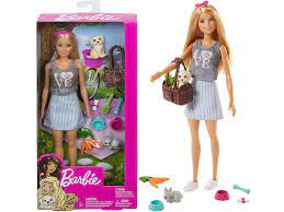 BARBIE LOVES PETS CHIOT ET LAPIN
