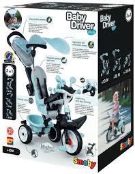 SMOBY BABY DRIVER PLUS 3 EN 1
