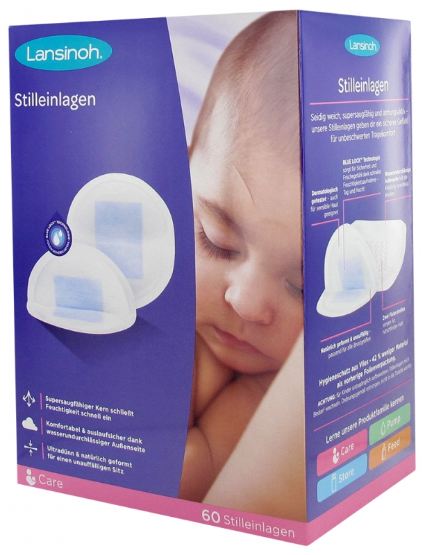 LANSINOH 24 COUSSINETS D'ALLAITEMENT JETABLE