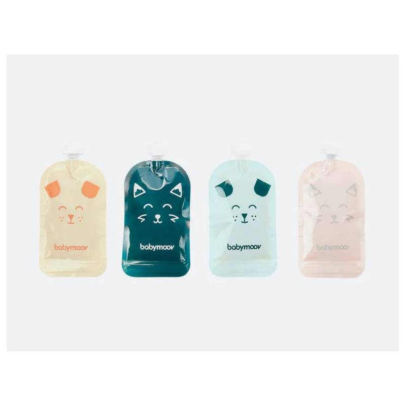 BABYMOOV KIT DE 20 GOURDES RÉUTILISABLE 150ML