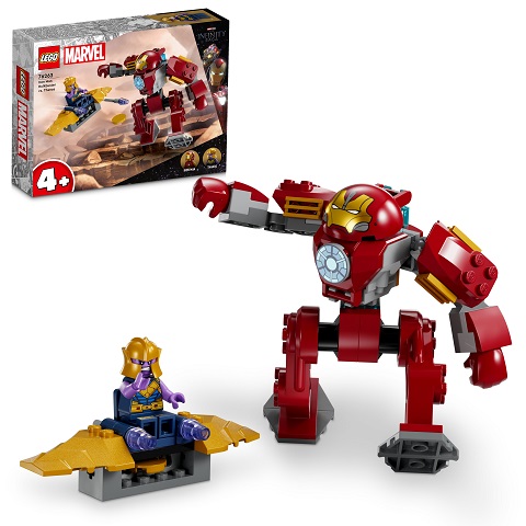 LEGO MARVEL THE INFINITY SAGA IRON MAN HULKBUSTER VS THANOS