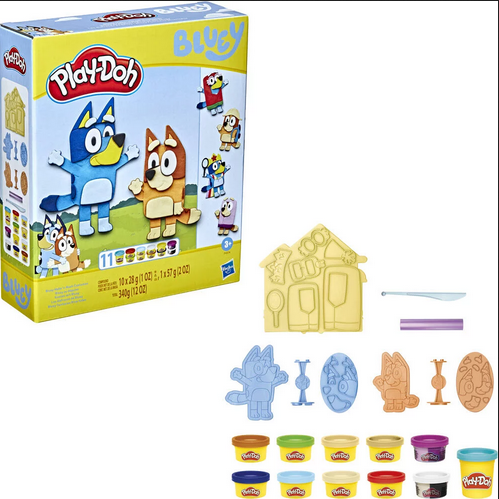 PLAY DOH PATE A MODELER  BLUEY