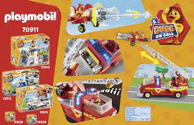 PLAYMOBIL DUCK ON CALL 70 PC
