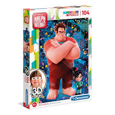 104 PUZZLE 3D RALPH  20610