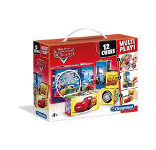 PUZZLE  CARS 12 CUBES 41505