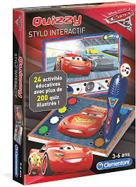 CLEMENTONI QUIZZY STYLO INTERACTIF CARS 