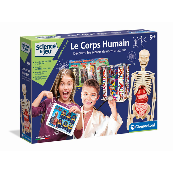 CLEMENTONI SCIENCE &amp; JEU LE CORPS HUMAIN