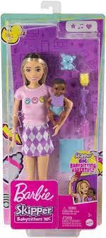 MATTEL BARBIE SKIPPER BABY-SITTERS