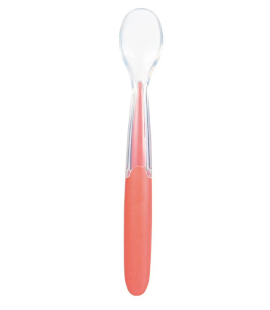 TIGEX CUILLERE DOUCE EN SILICONE ORANGE