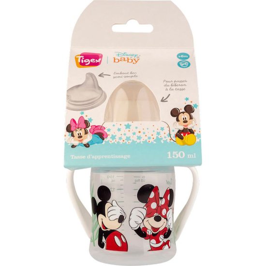 TIGEX TASSE D'APPRENTISSAGE AVEC POIGNÉE  150ML