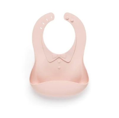 MAIKA BAVOIR EN SILICONE CRYSTAL PINK