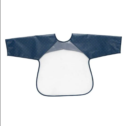 MAIKA BAVOIR A MANCHES 6M+ BLEU