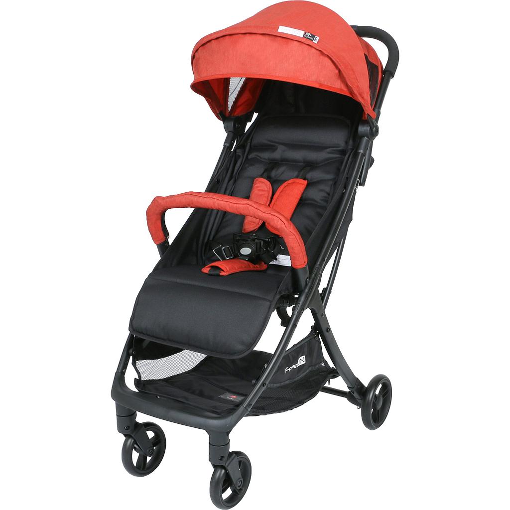 FREEON POUSSETTE SOLO 0-15 KG ROUGE BRIQUE