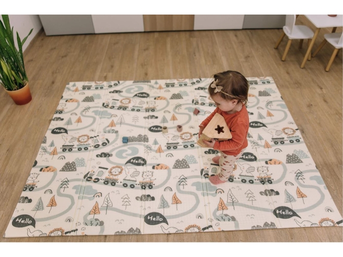 FREEON MAGIC ROAD TAPIS DE JEU PLIANT 200X150X1 CM