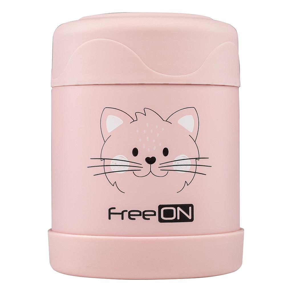 FREEON THERMOS FOOD CONTAINER 350 ML ROSE