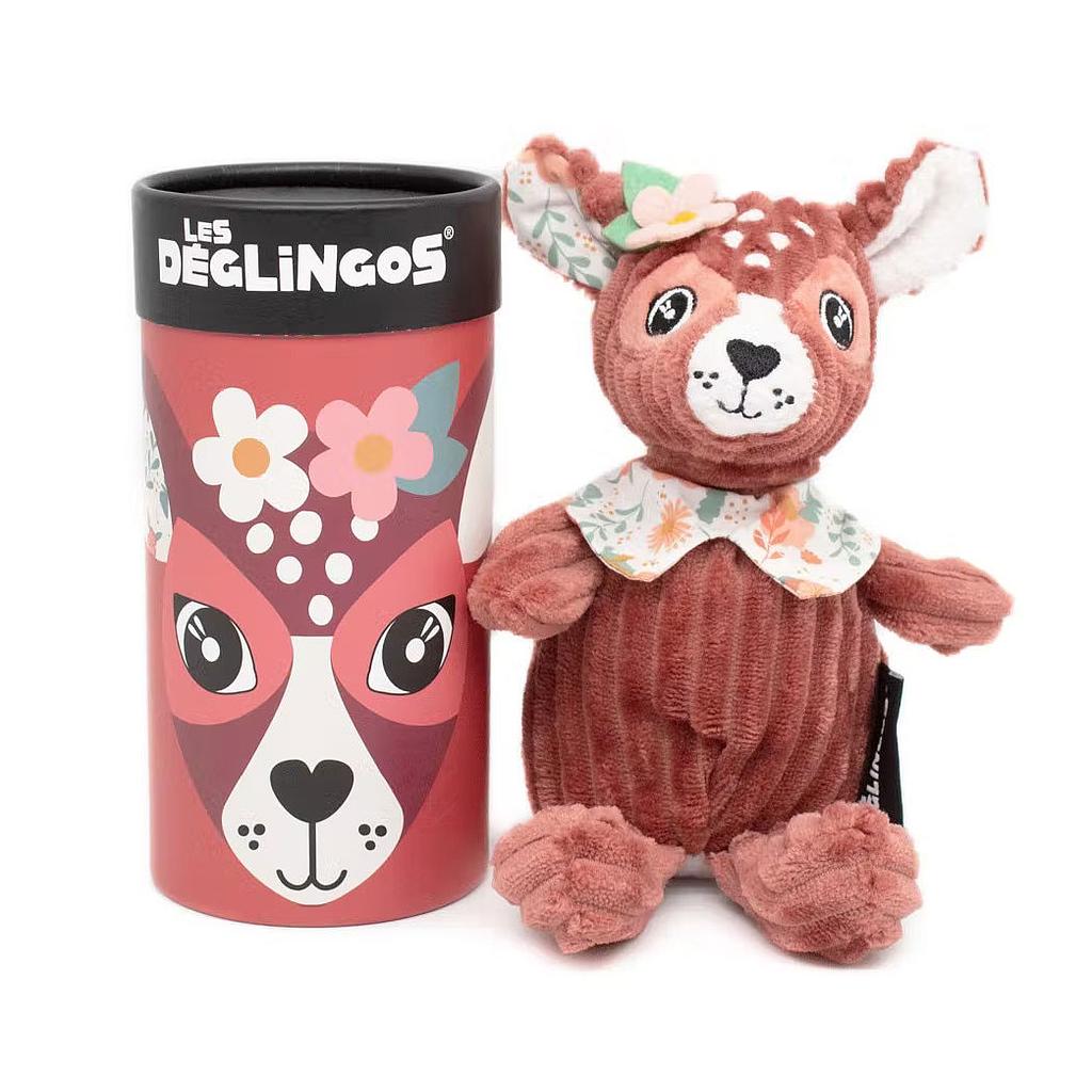 LES DEGLINGOS PELUCHE PETIT SIMPLY MELIMELOS LA BICHE EN BOITE