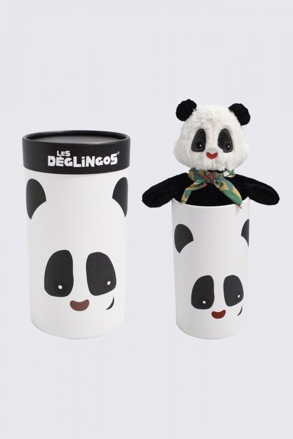LES DEGLINGOS PELUCHE PETIT SIMPLY ROTOTOS LE PANDA EN BOITE