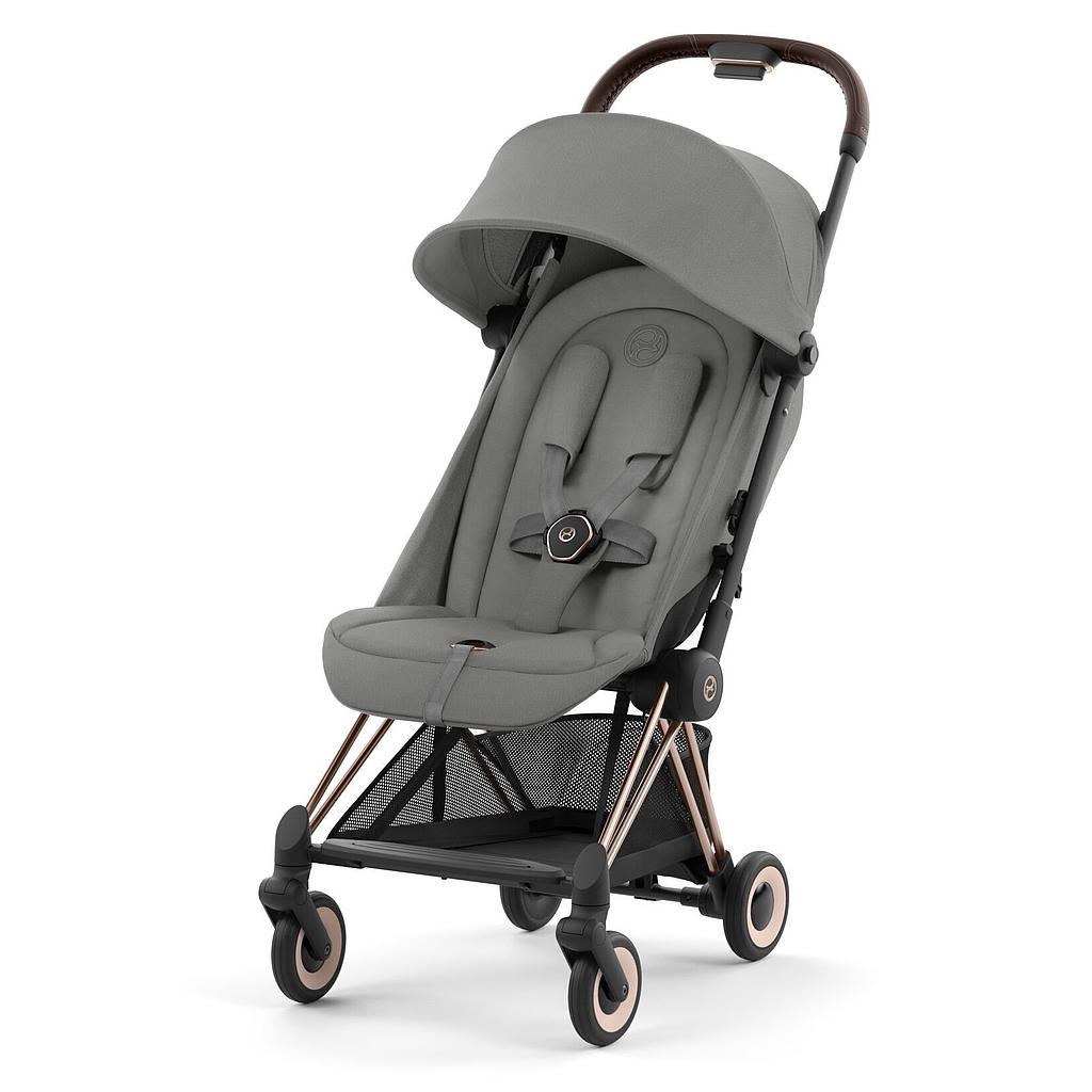 CYBEX PLATINIUM POUSSETTE COYA ROSEGOLD MIRAGE GREY-DARK GREY
