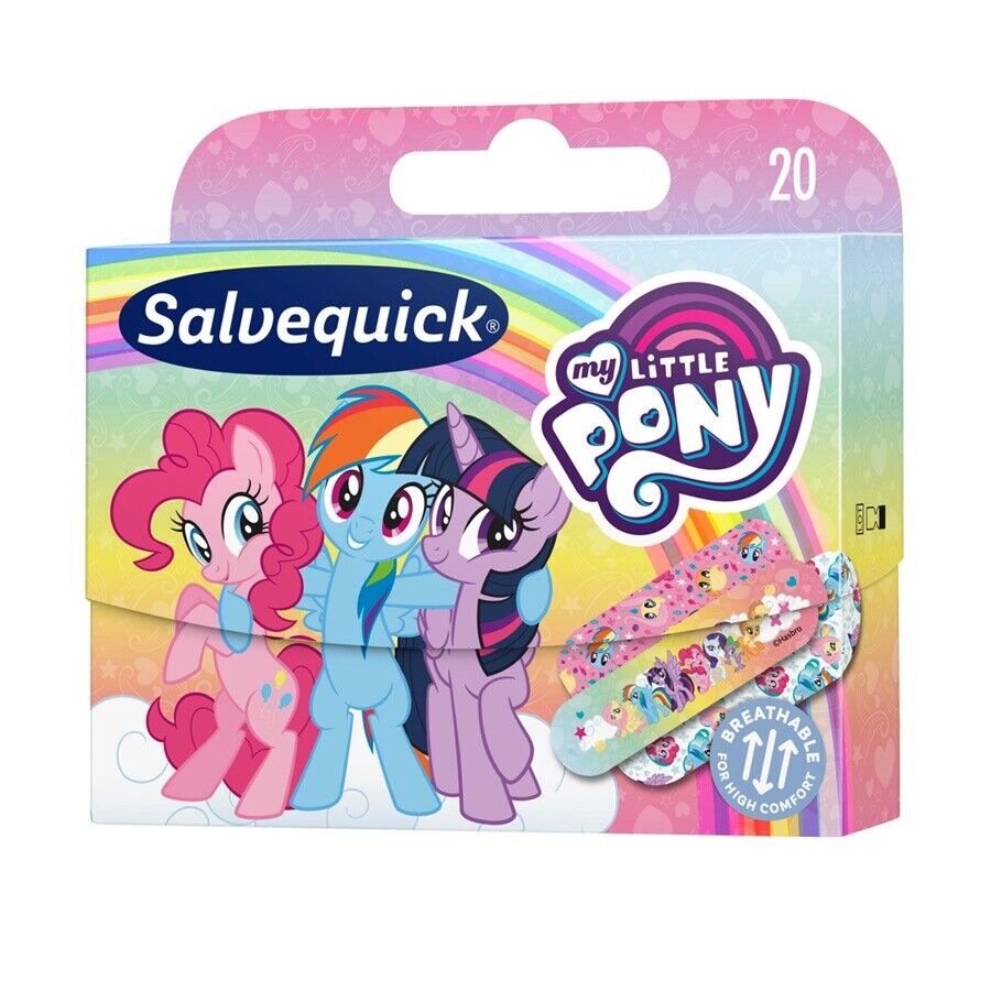 SALVEQUICK PANSEMENTS MY LITTLE PONY 20 PCS