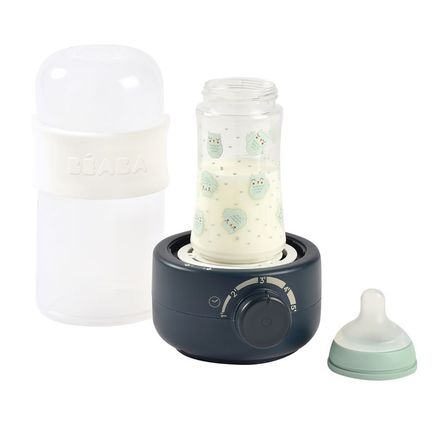 BEABA CHAUFFE BIBERON BABYMILK SECOND NIGHT BLEU