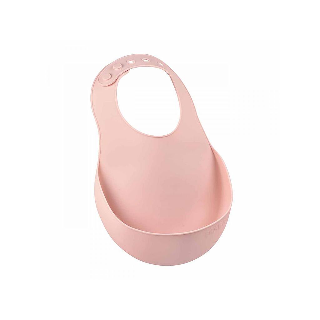 BEABA BAVOIR EN SILICONE 4M+ ROSE