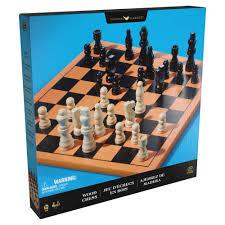 SPIN MASTER JEU D'ECHECS EN BOIS