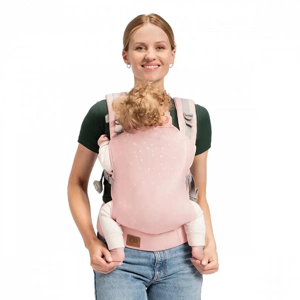 KINDERKRAFT PORTE BEBE NINO BABY CARRIER CONFETTI PINK