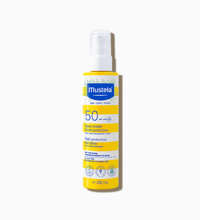MUSTELA SPRAY SOLAIRE HAUTE PROTECTION SPF50 200ML