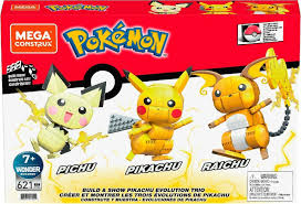 MATTEL MEGA CONSTRUCTION POKEMON 621 PCS