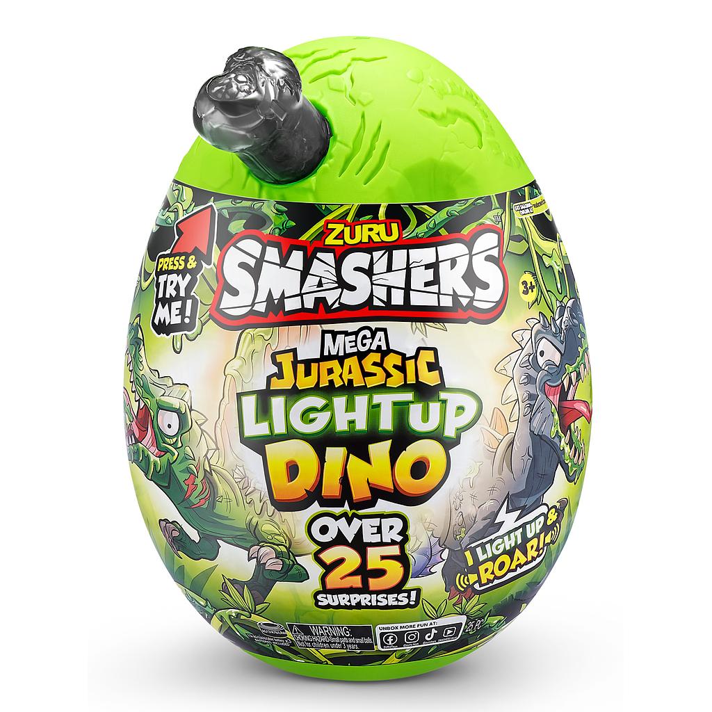 ZURU SMASHERS MEGA JURASSIC LIGHT-UP VERTE