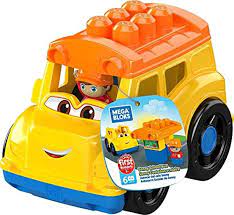 FISHER PRICE MEGA BLOCK CAMION JAUNE