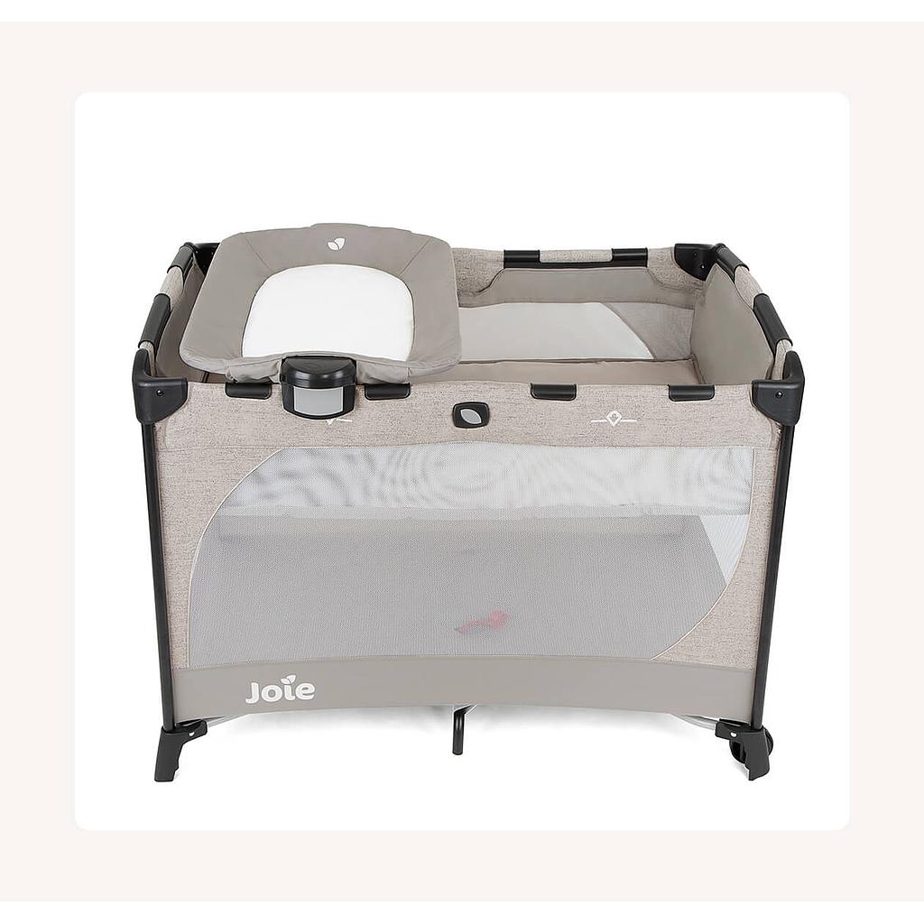 JOIE LIT PARC COMMUTER CHANGE TRAVEL COT SPECKLED