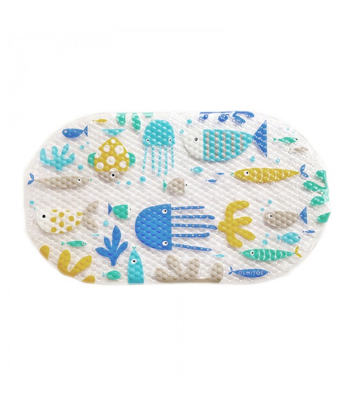 OLMITOS TAPIS ANTIDÉRAPANT POUR LE BAIN OCEAN 39X69 CM