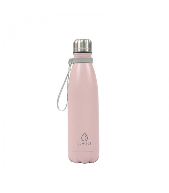 OLMITOS THERMOS BOUTEILLE ISOTHERME EN ACIER 500 ML ROSE