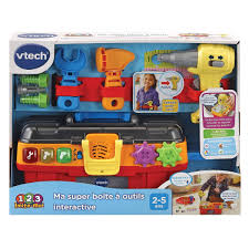 VTECH 1,2,3 IMITE-MOI MA SUPER BOITE A OUTILS INTERACTIVE