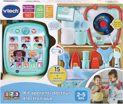 VTECH 1,2,3 IMITE-MOI KIT APPRENTI DOCTEUR ELECTRONIQUE