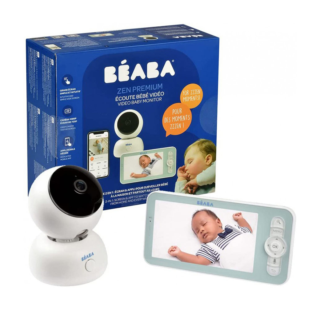 BEABA ÉCOUTE BEBE VIDEO ZEN PREMIUM WHITE