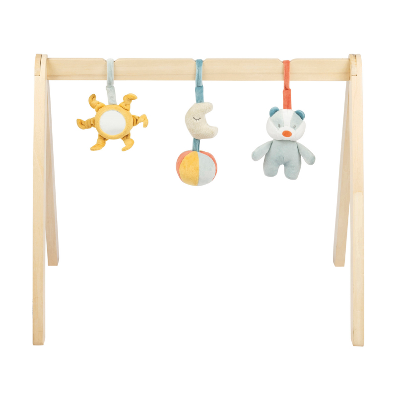 NATTOU Arche en bois avec éléments a pendre (FELIX &amp; LEO)