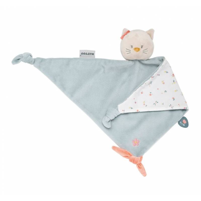 NATTOU Maxi-doudou chat Lana (MILA, ZOË &amp; LANA)