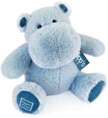 HISTOIRE D'OURS PELUCHE HIPPO BLEU