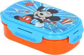 KIDS LICENSING BOITE A GOUTER +FOURCHETTE MICKEY 2