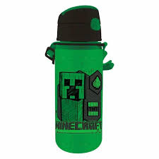 KIDS LICENSING BOUTEILLE D'EAU EN ALUMINIUM MINECRAFT