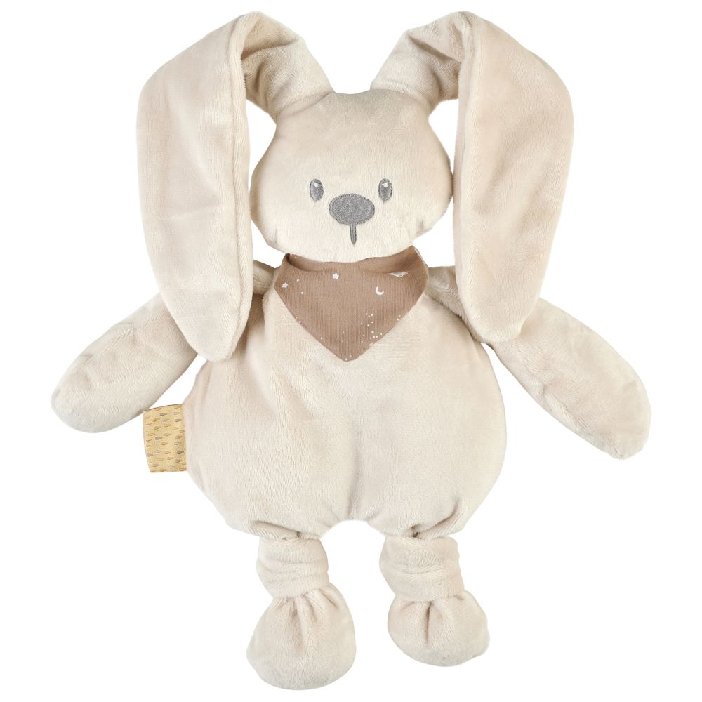 NATTOU Peluche sable avec bandana (LAPIDOU)