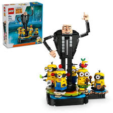 LEGO BRICK-BUILT GRU AND MINIONS 75582 839 PIECES