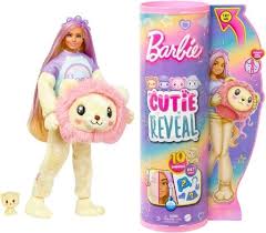 MATTEL BARBIE CUTIE REVEAL COZY CUTE TEE LION